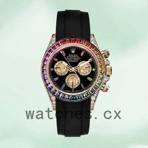 Rolex Daytona 116598 Men's 40mm Rubber Band - Image 2