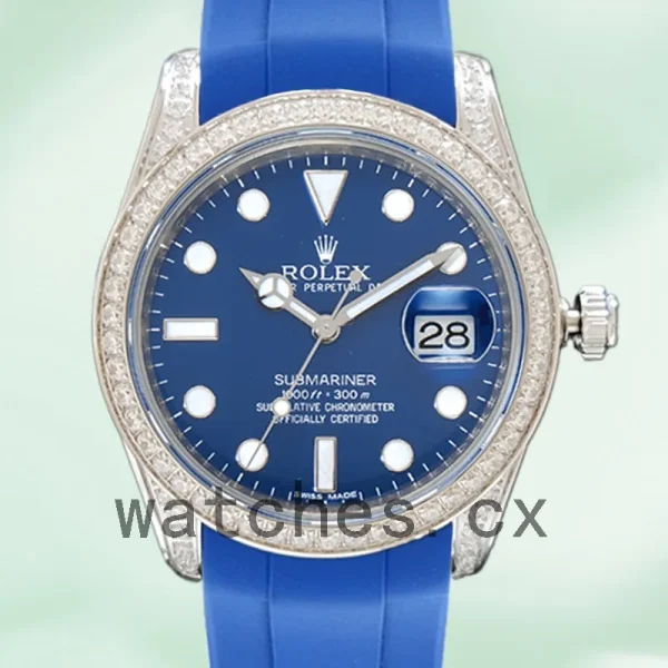 Rolex Submariner 116610 Men's 40mm Blue Dial