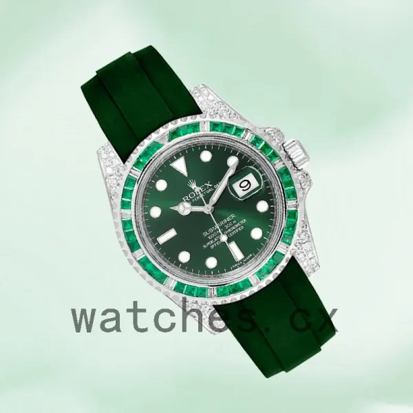 Rolex Submariner 40mm 116610 Men's Automatic Rubber Band - Image 3