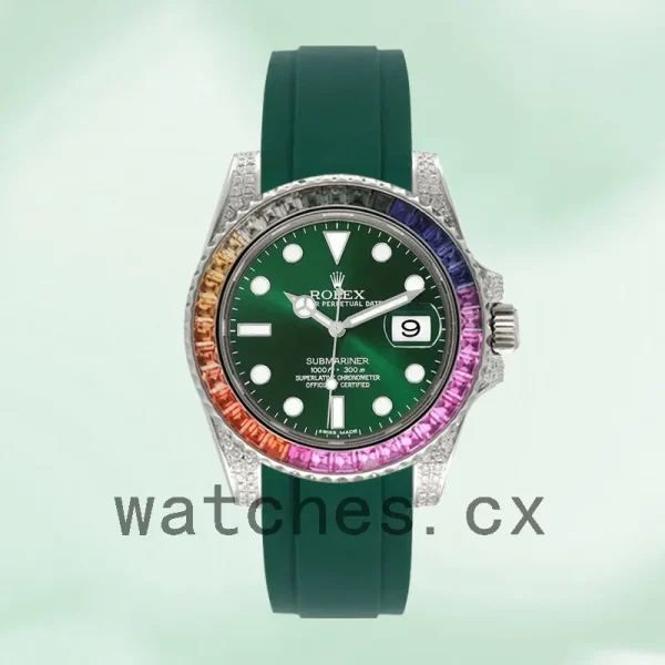 Rolex Submariner 116610 40mm Men's Green Dial - Image 2