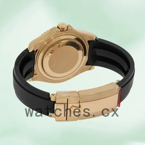 Rolex Yacht-Master 40mm 116695 Men's Rose Gold-tone Black Dial - Image 4