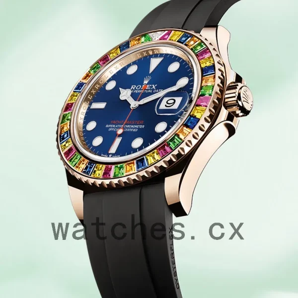 Rolex Yacht-Master 40mm Men's 116695 Rubber Band - Image 3