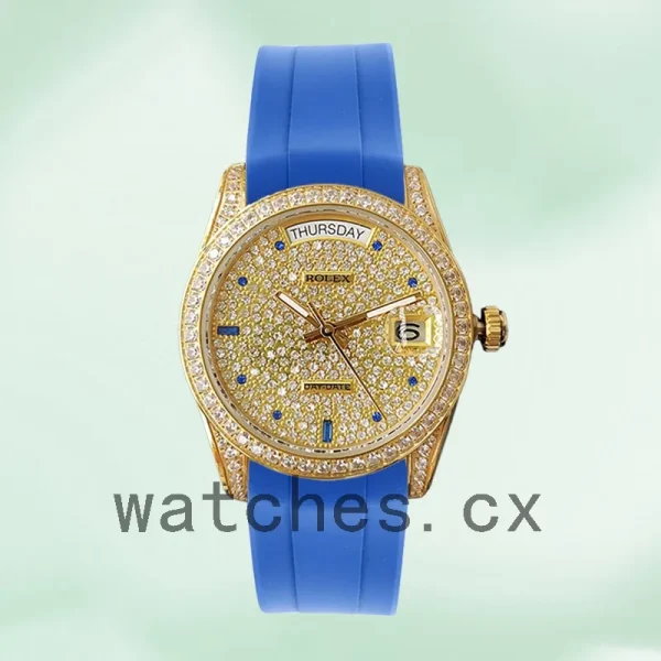 Rolex Day-Date 118388 40mm Men's Automatic Rubber Band - Image 2