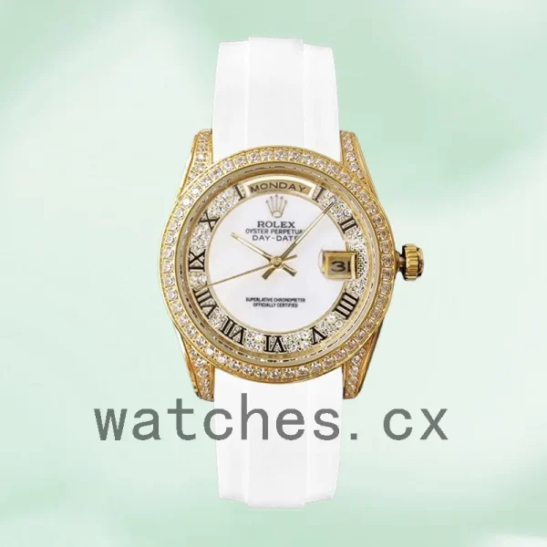Rolex Day-Date Men's 40mm 118388 Rubber Band - Image 2