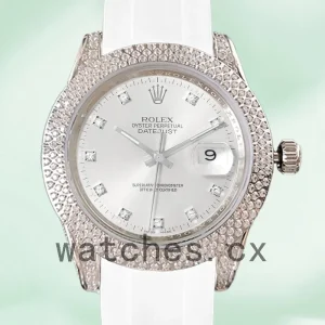 Rolex Datejust 16234 Men's 40mm Rubber Band Automatic