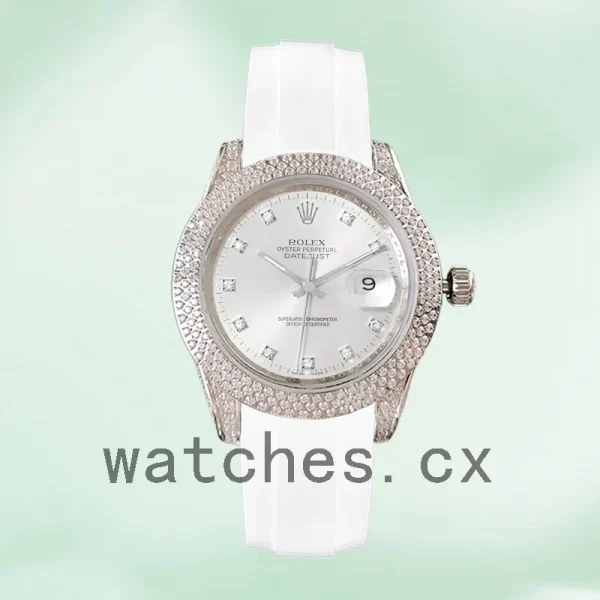Rolex Datejust 16234 Men's 40mm Rubber Band Automatic - Image 2