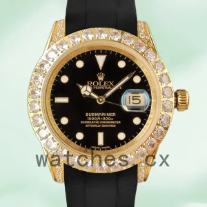 Rolex Submariner Men's 16613 40mm Black Dial