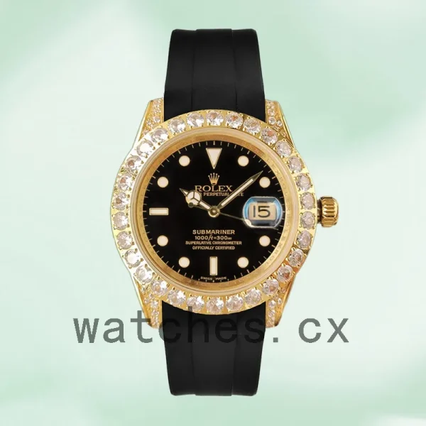 Rolex Submariner Men's 16613 40mm Black Dial - Image 2