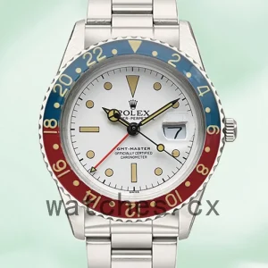 Rolex GMT-Master 40mm Men's 6542 Automatic White Dial
