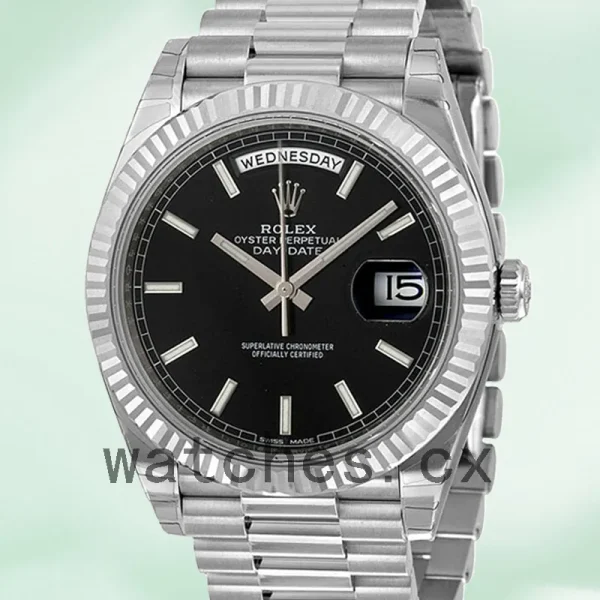 Rolex Day-Date 40mm Men's M228239-0004 Silver-tone