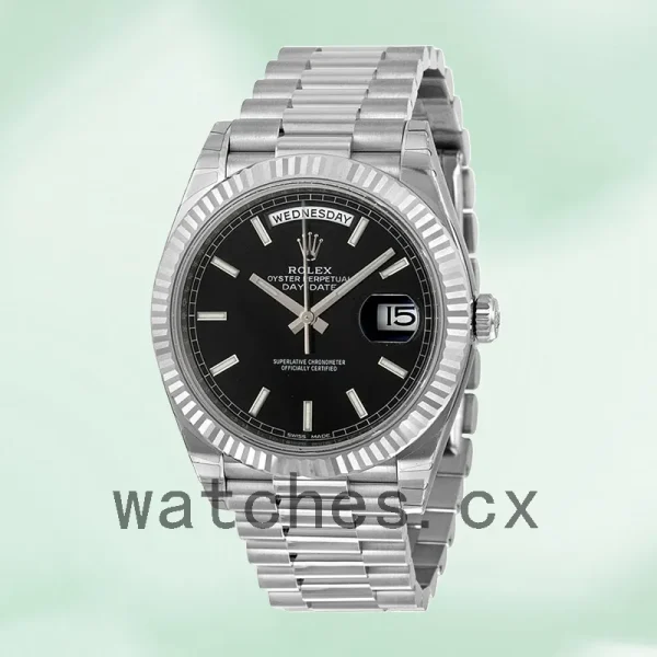 Rolex Day-Date 40mm Men's M228239-0004 Silver-tone - Image 2