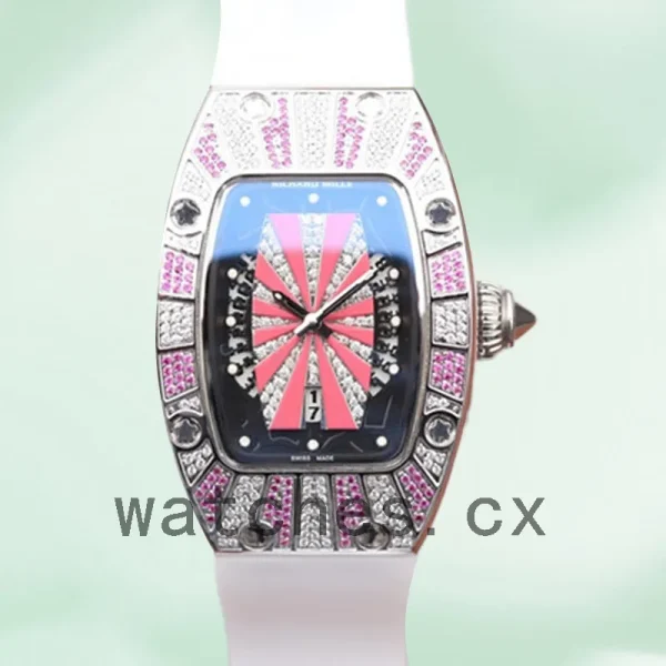 Richard Mille RM007 Around 31*46mm RM007-001 Ladies Rubber Band