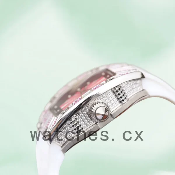 Richard Mille RM007 Around 31*46mm RM007-001 Ladies Rubber Band - Image 3
