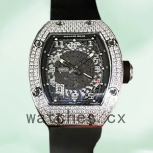 Richard Mille RM010 Men RM010-001 Around 50*42mm Rubber Band