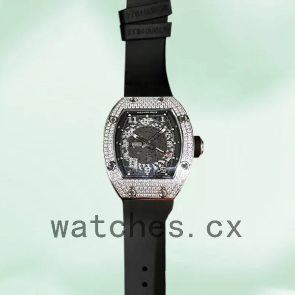 Richard Mille RM010 Men RM010-001 Around 50*42mm Rubber Band - Image 2