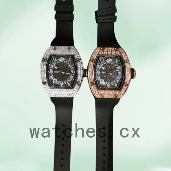 Richard Mille RM010 Men RM010-001 Around 50*42mm Rubber Band - Image 3