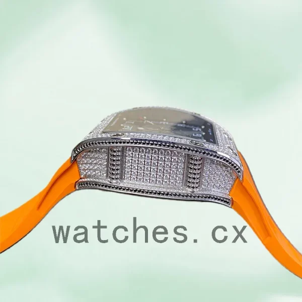 Richard Mille RM010 Around 50*42mm Men RM010-003 Rubber Band - Image 3