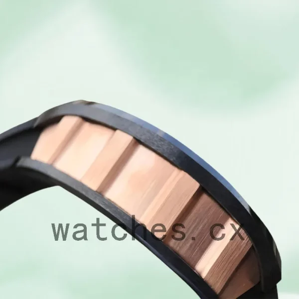 Richard Mille RM011 Men Around 50*40mm RM011-001 Rubber Band - Image 3