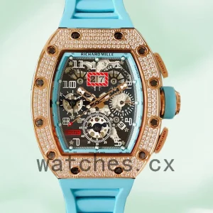 Richard Mille RM011 Around 45mm RM011-019 Men Transparent Dial