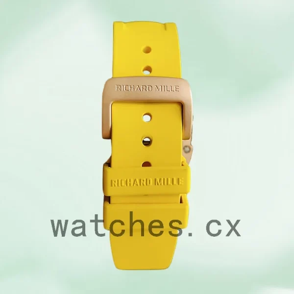 Richard Mille RM011 Around 45mm Men RM011-020 Mechanical Rubber Band - Image 3