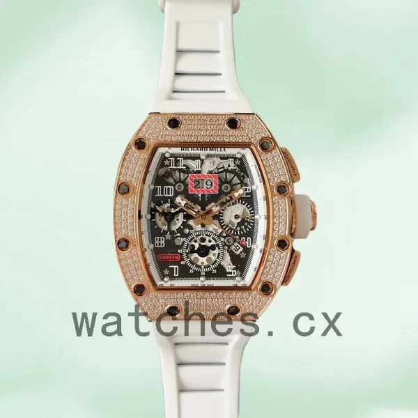Richard Mille RM011 Around 45mm RM011-021 Men Rose Gold-tone - Image 4