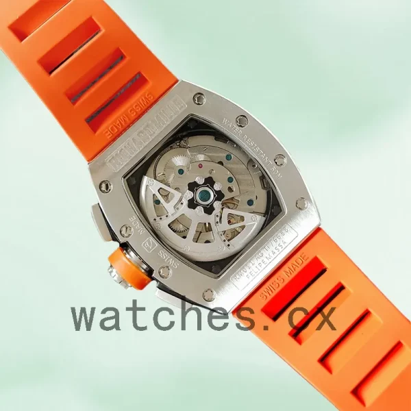 Richard Mille RM011 Men Around 45mm RM011-026 Rubber Band Mechanical - Image 4