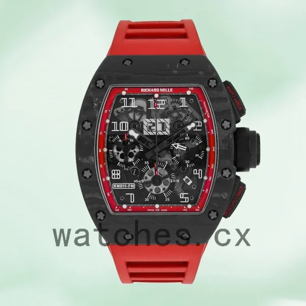 Richard Mille RM 011 Around 45mm RM 011 Men Transparent Dial - Image 2