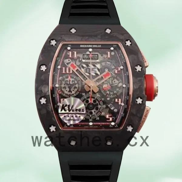 Richard Mille RM 011 RM 011 Men Around 41mm Rubber Band
