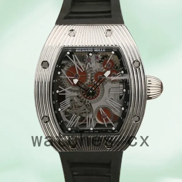 Richard Mille RM018 Men RM018-001 Around 48*39mm Transparent Dial