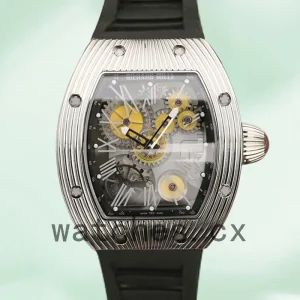 Richard Mille RM018 RM018-002 Around 48*39mm Men Transparent Dial Mechanical