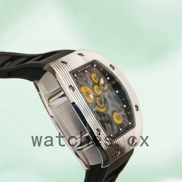 Richard Mille RM018 RM018-002 Around 48*39mm Men Transparent Dial Mechanical - Image 3