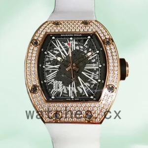 Richard Mille RM023 RM023-001 Around 50*42mm Men Rubber Band