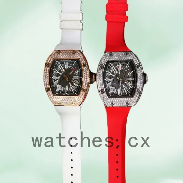 Richard Mille RM023 RM023-001 Around 50*42mm Men Rubber Band - Image 3