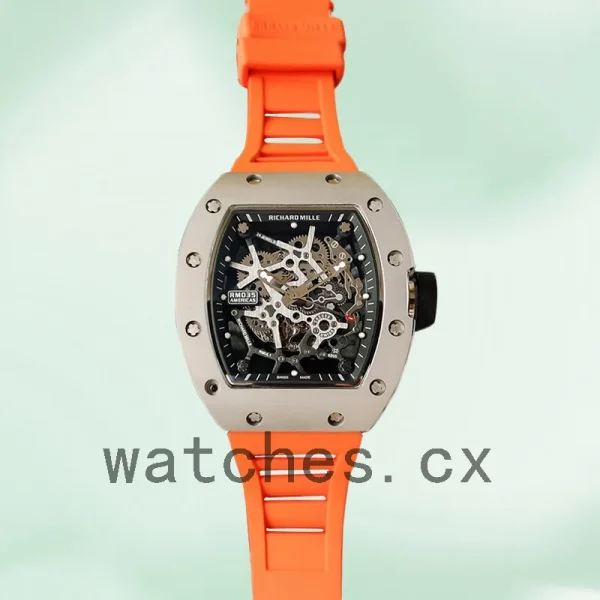 Richard Mille RM35 Around 48*40mm Men RM35-015 Skeleton Dial - Image 2