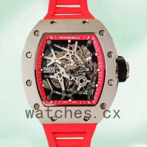 Richard Mille RM35 RM35-018 Men Around 48*40mm Rubber Band