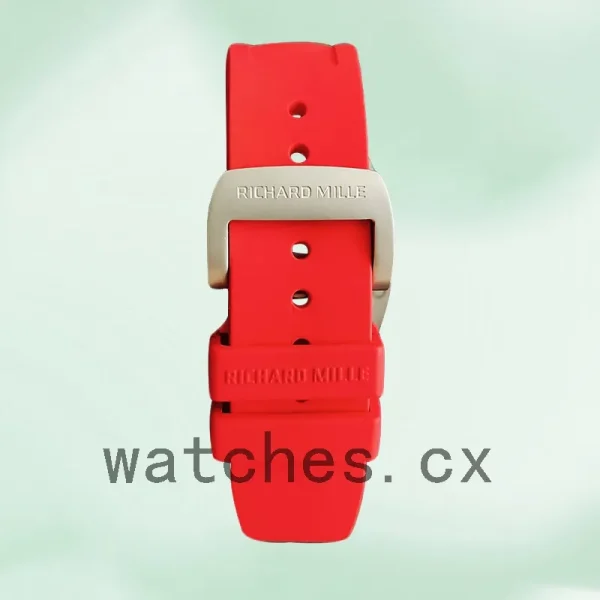 Richard Mille RM35 RM35-018 Men Around 48*40mm Rubber Band - Image 3