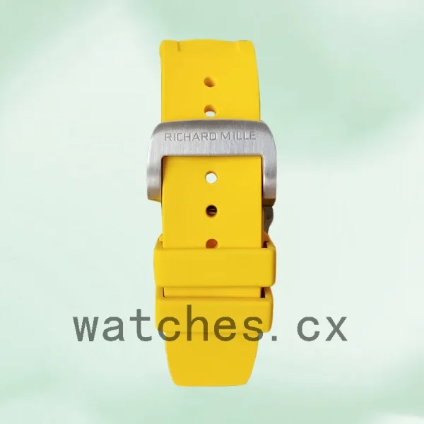 Richard Mille RM35 RM35-019 Around 48*40mm Men Rubber Band - Image 3