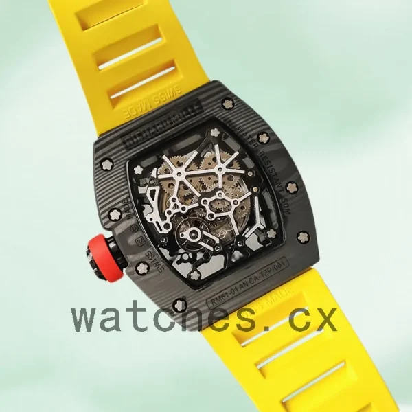 Richard Mille RM35 RM35-028 Men Around 48*40mm Skeleton Dial - Image 4