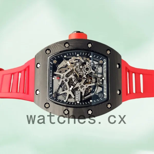 Richard Mille RM35 Men RM35-029 Around 48*40mm Rubber Band - Image 3