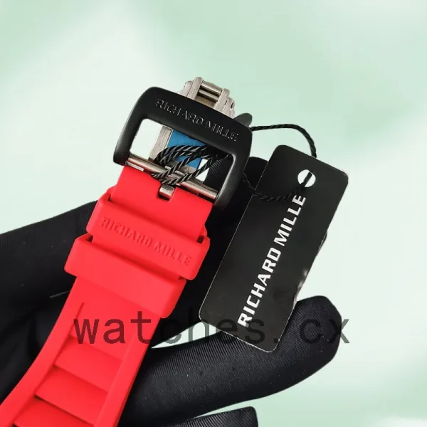 Richard Mille RM35 Men RM35-029 Around 48*40mm Rubber Band - Image 4