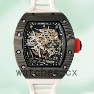 Richard Mille RM35 Around 48*40mm RM35-031 Men Rubber Band Mechanical