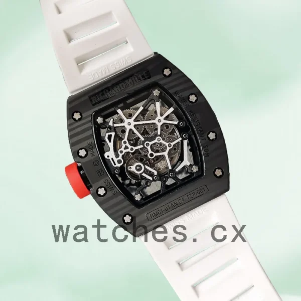 Richard Mille RM35 Around 48*40mm RM35-031 Men Rubber Band Mechanical - Image 4