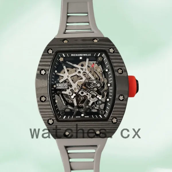 Richard Mille RM35 Around 48*40mm RM35-032 Men Skeleton Dial - Image 2
