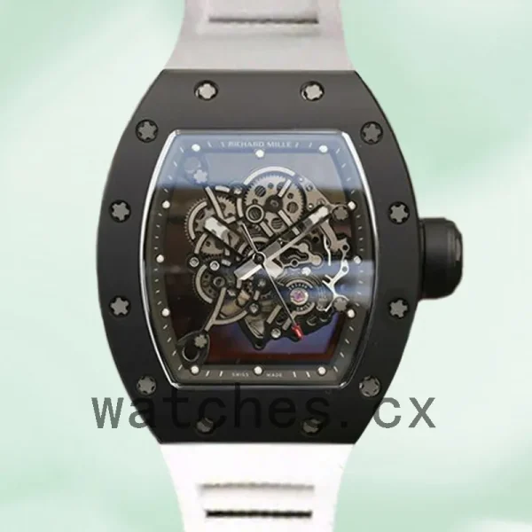Richard Mille RM055 Around 50*43mm RM055-001 Men Black