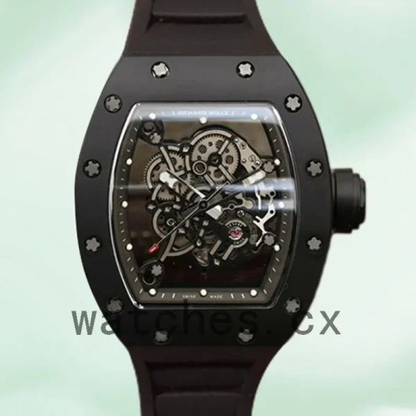 Richard Mille RM055 Around 49*42mm Men RM055-002 Black