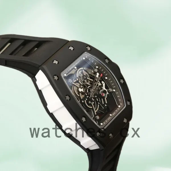 Richard Mille RM055 Around 49*42mm Men RM055-002 Black - Image 3