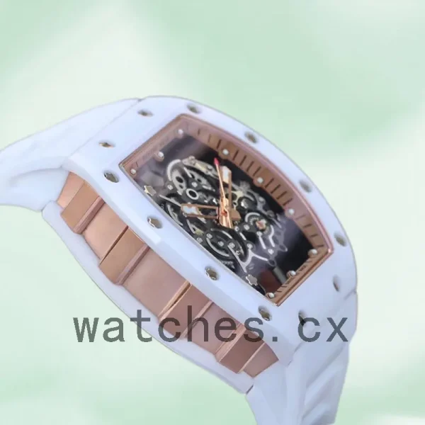 Richard Mille RM055 Around 50*42mm Men RM055-006 Mechanical Transparent Dial - Image 3