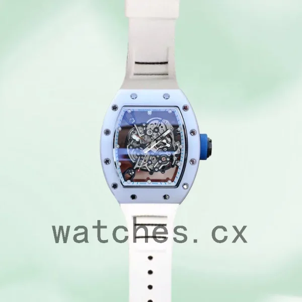 Richard Mille RM055 Around 50*43mm RM055-016 Men Transparent Dial - Image 2