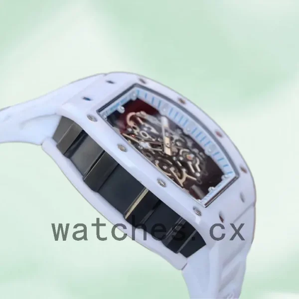 Richard Mille RM055 Around 50*43mm RM055-016 Men Transparent Dial - Image 3