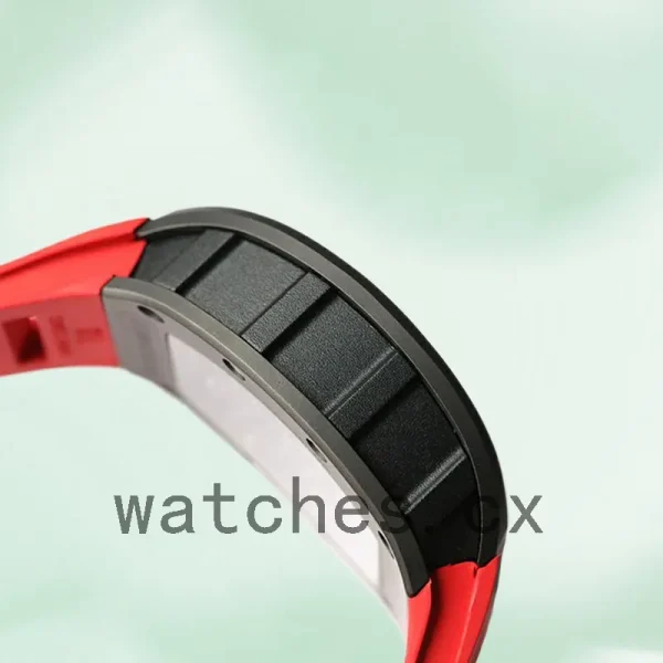 Richard Mille RM055 Around 50*43mm Men RM055-020 Rubber Band Mechanical - Image 3